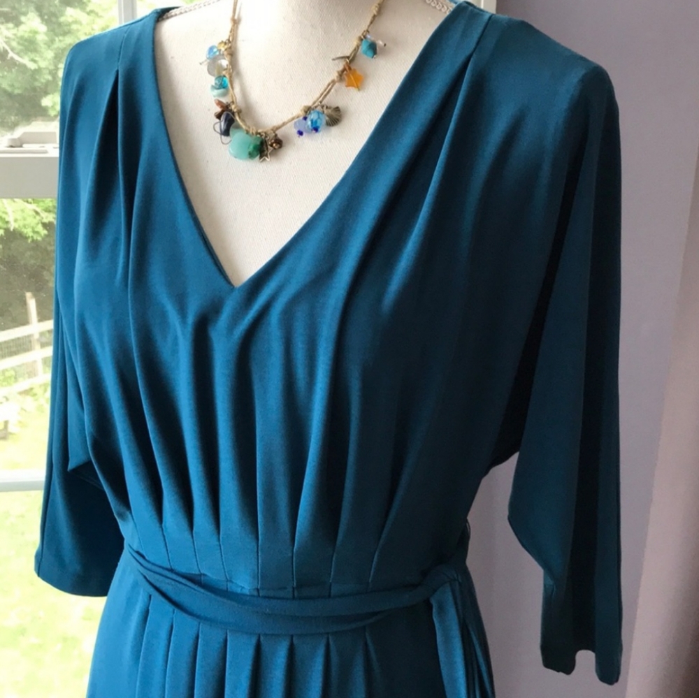 Teal dress